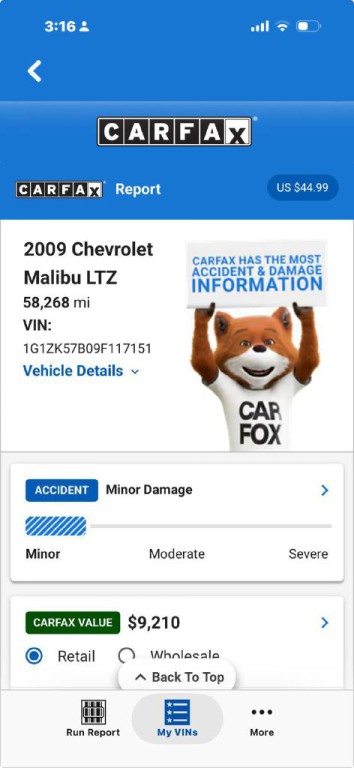 2009 Chevrolet Malibu Image 18
