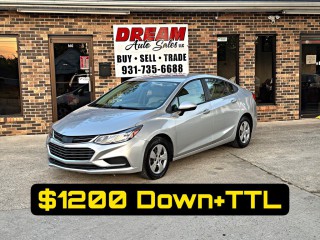 Image for 2017 Chevrolet Cruze LS ID: 6465424